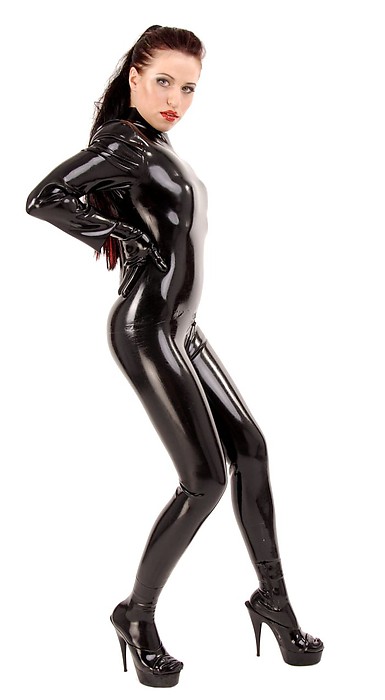 Latex-Catsuit