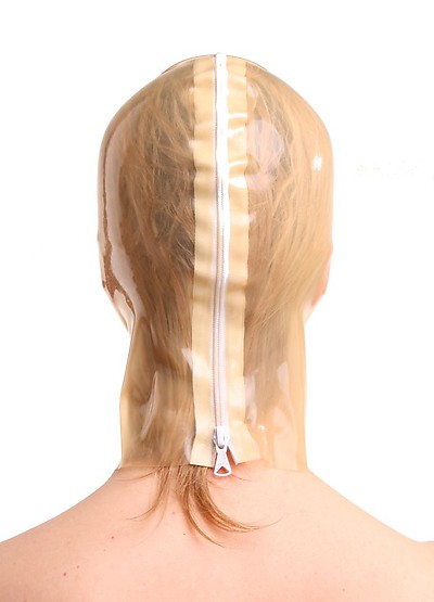 Latex-Maske mit Rei�verschluss