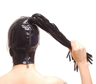 Latex-Maske mit Rei�verschluss