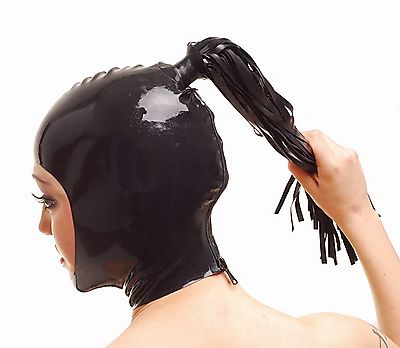 Latex-Maske mit Rei�verschluss