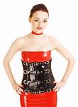 latex-corsage