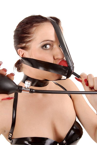 Latex-Knebel