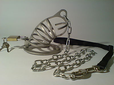 Keuschheitsg�rtel Gitter klein mit Kette