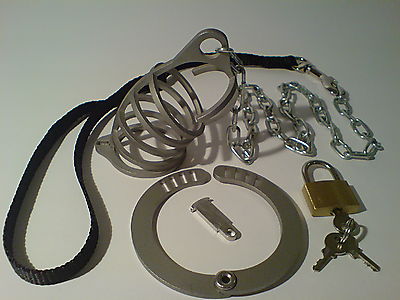 Keuschheitsg�rtel Gitter klein mit Kette