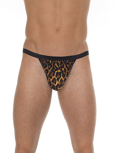 Rimba 5381904000: Slip (G-String) leopardenmuster
