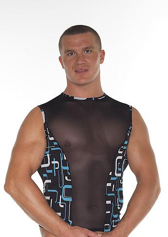 Rimba 5381966004: Shirt schwarz/blau
