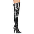 Overknee Stiefel 'Seduce' Kunstleder