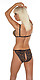 BH/String offen leopard 5381067000 von Rimba Leder, Lack, Latex und SM von Rimba günstig online bestellen