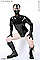 Herren-Latexbody mit Schrittklappe Rubberoutfit 1212 von Latexa