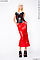 Latexa 1226 im Angebot Latexcorsett mit Schalen Rubberoutfit 1226 von Latexa