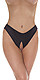 Leder, Lack, Latex und SM von Rimba günstig online bestellen String offen schwarz 5381271000 von Rimba
