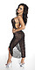 Nachthemd + String, schwarz 5381811000 von Rimba Leder, Lack, Latex und SM von Rimba günstig online bestellen