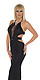 Kleid lang, schwarz 5381812000 von Rimba