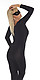 Catwomen-Kostüm mit Augenmaske schwarz 5381813000 von Rimba Leder, Lack, Latex und SM von Rimba günstig online bestellen