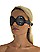 Augenbinde Leder mit Fellfutter 5387574000 von Rimba