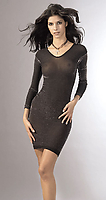 Glanz-Kleid