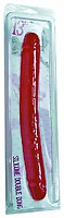 Doppel-Silikon-Penis pink, 34cm