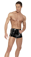 Lack-Herren-Pants schwarz