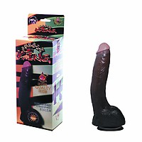 JUNGLE KING Penisdildo black 24cm