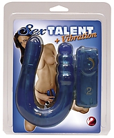 Sex Talent Vibrating Dong blau