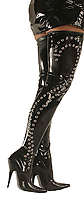 Latexstiefel