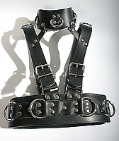 Damen-Harness mit Halskrause