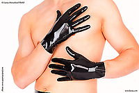 Latexhandschuhe, 25 cm