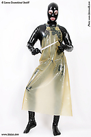 Latex-Schlachterschürze