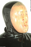 Latexvakuummaske mit Reißverschluss