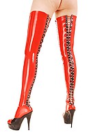 Latex-Strümpfe mit Reißverschluss