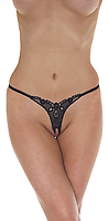 String offen schwarz