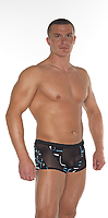 Short schwarz/blau