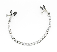Nippelklemmen Metall mit Kette