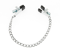 Nippelklemmen Metall mit Kette