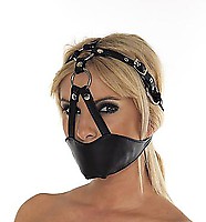 Maulkorb Leder
