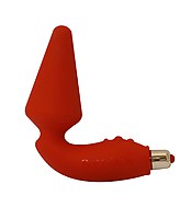 BUTT-BOY Silikon-Vibrator red