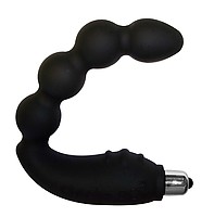 CHEEKY-BOY Silikon-Vibrator black