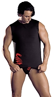 COLLECTION X Dragon Shirt schwarz-rot