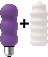 JOYDIV. Gyro Vibr. violett / weiß