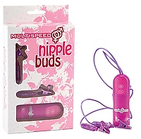 Nipple Buds verstellbar m. Vibr. purple