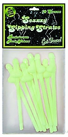 Sexxxy Sipping Straws Glow 8 Stk.