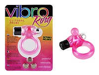Vibro-Ring Clitoral Probe pink