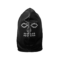 XXdreamSToys Leder-Maske mit Ösen verziert