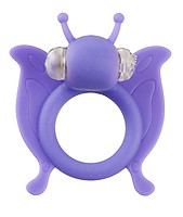SHOTS TOYS Butterfly Penis Ring purple
