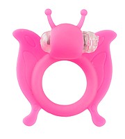 SHOTS TOYS Butterfly Penis Ring pink