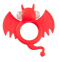 SHOTS TOYS Devilbat Penis Ring red