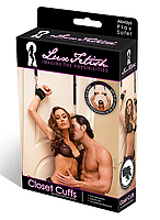 LUX FETISH Closet Cuffs schwarz