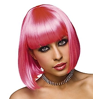 Perücke Gaga pink