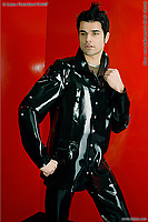 Latexjacke