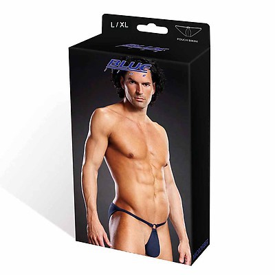 BLUE LINE Microfiber Pouch Bikini blau